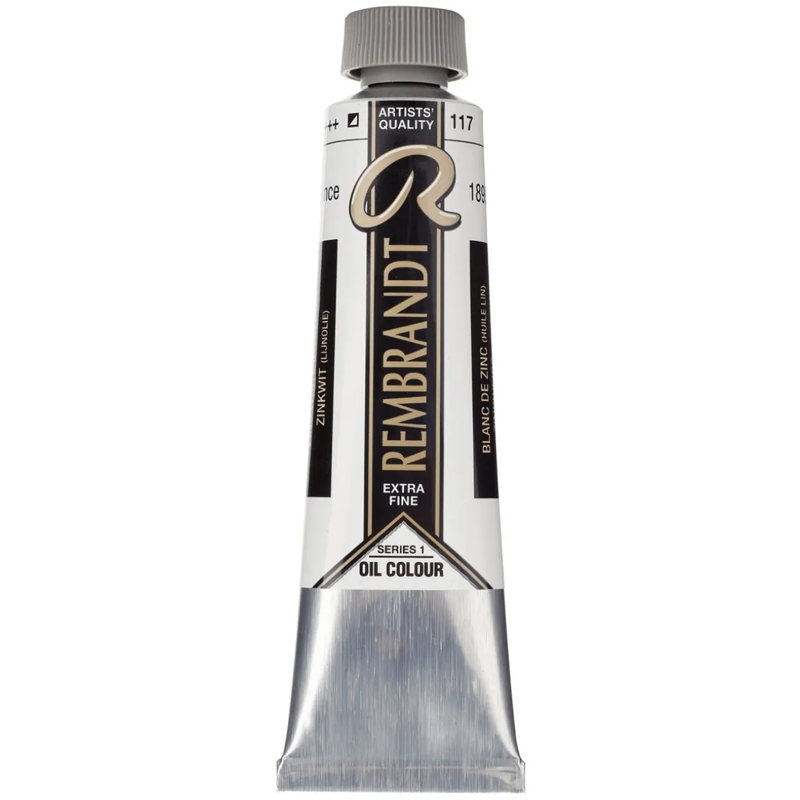Rembrandt oliefarve 40 ml Zinc White (Linseed oil) - 117