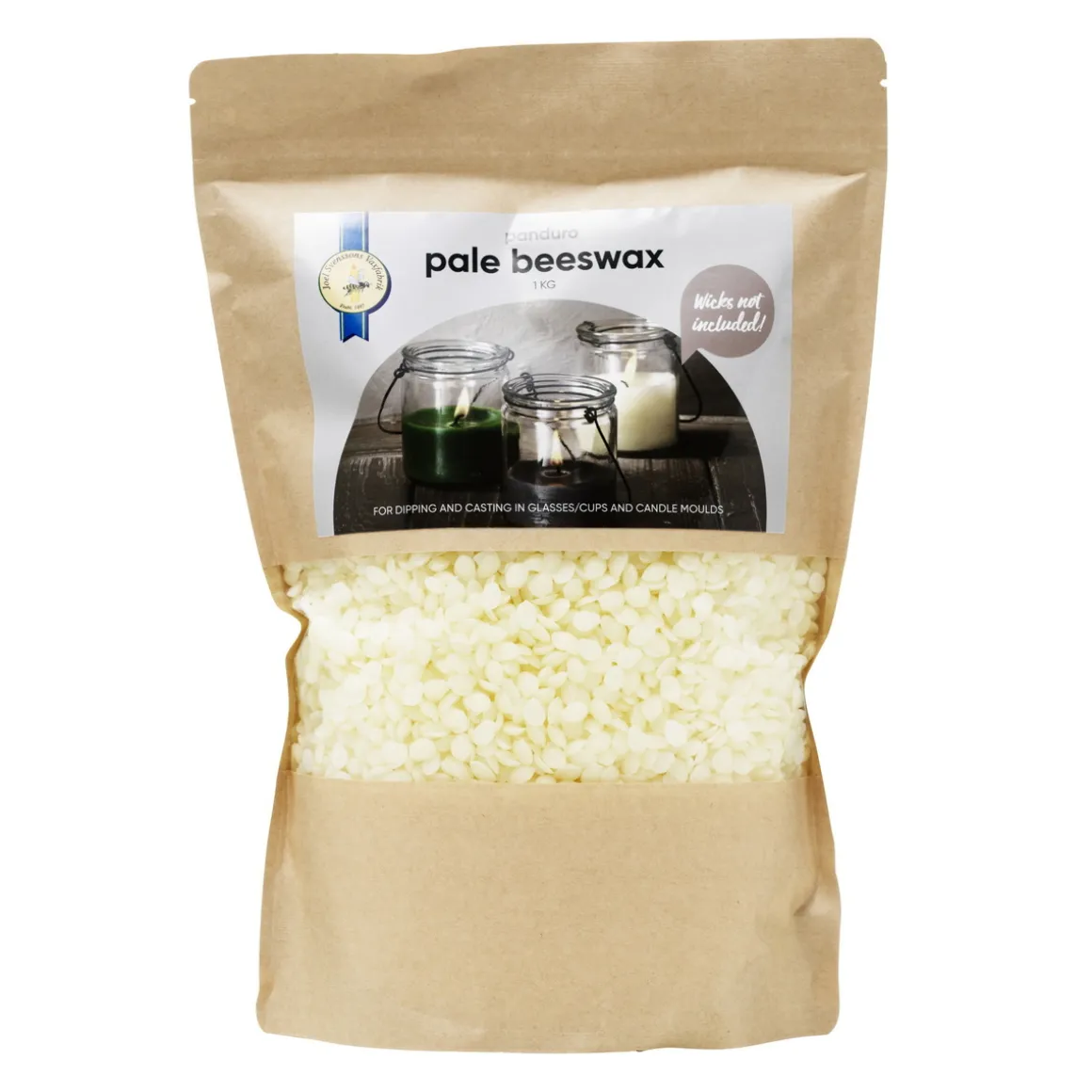 Rent bivoks til lysfremstilling, 1 kg