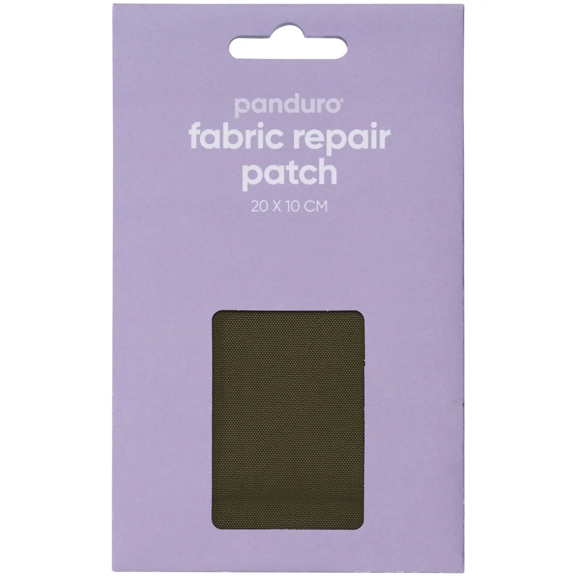 Reparationslap af nylon kaki 10×20 cm