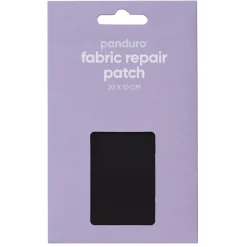 Reparationslap af nylon sort 10×20 cm