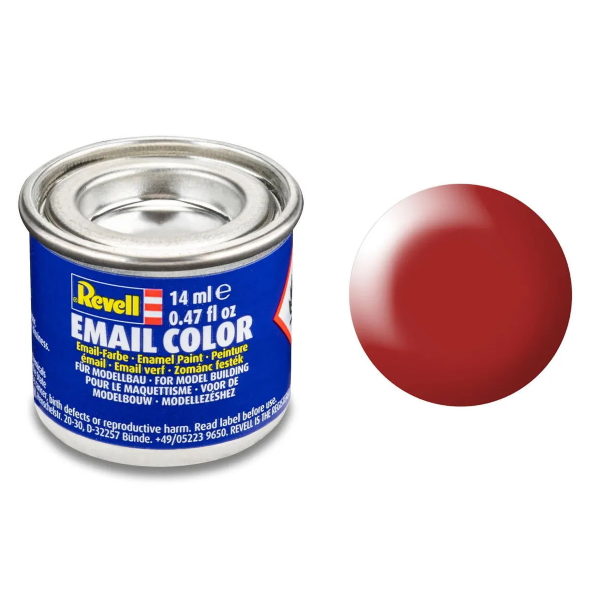 Revell hobbymaling 14 ml – Fiery red/silk