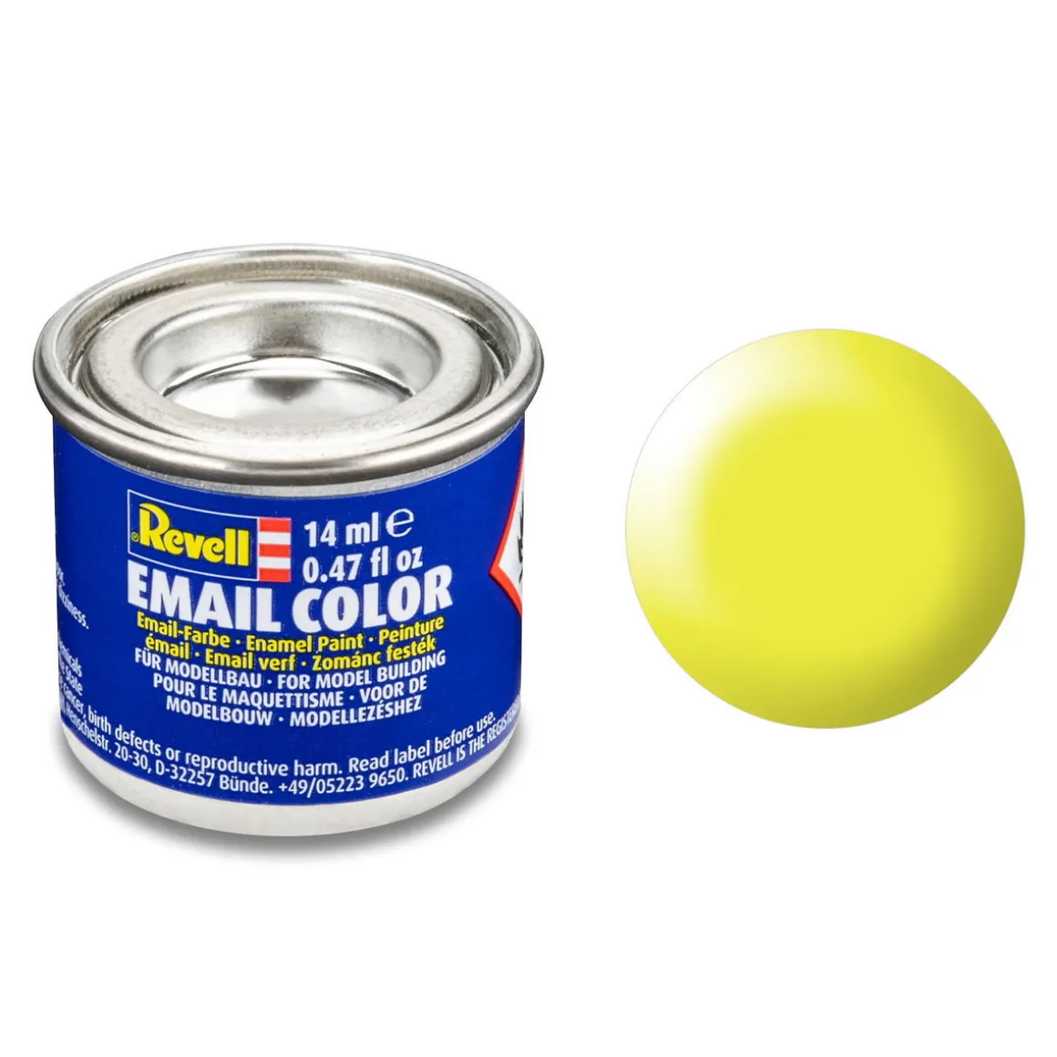 Revell hobbymaling 14 ml – Luminous yellow/silk