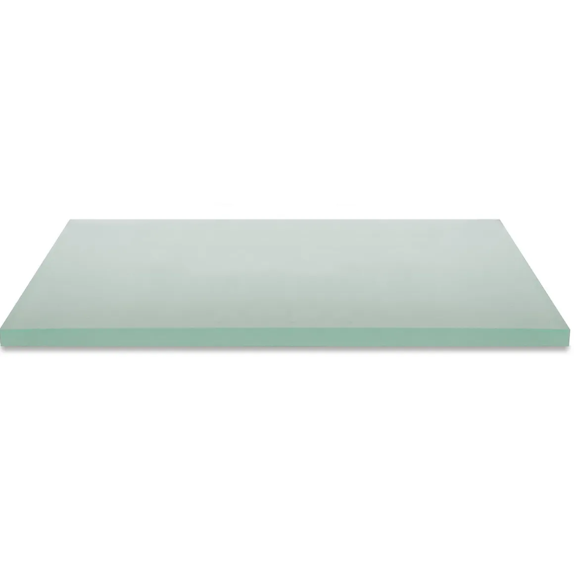 Riveplade af glas til pigment