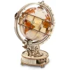 Robotime ROKR Luminous Globe ST003 3D-miniatur, træpuslespil jordklode 167×203×293 mm