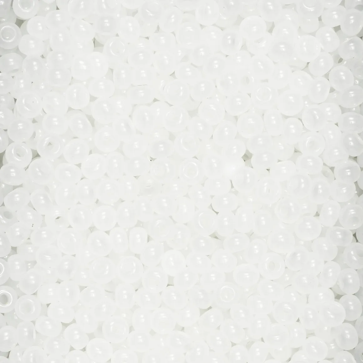 Rocaillesperle 9/0 alabas.hvid