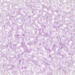 Rocaillesperle 9/0 lyslilla