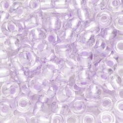 Rocaillesperle 6/0 lyslilla