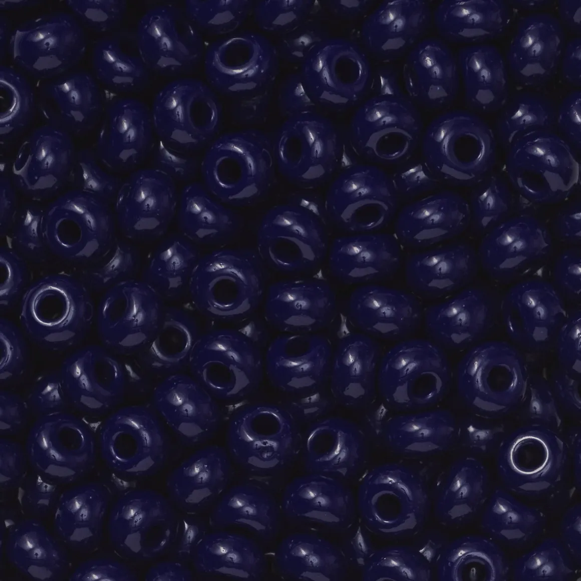 Rocaillesperle 6/0 marineblå uigennemsigtig