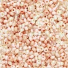 Rocaillesperle 9/0 mix rosa & glas, 30 gram glasperler a Ø2,4-2,8 mm