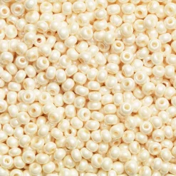 Rocaillesperle 9/0 mm creme