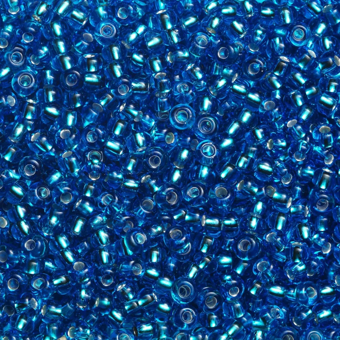 Rocaillesperle 9/0 turkis sem.