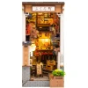 Rolife DIY Bookend Sakura Wine Alley miniature diorama – TGB011, 111×195×221 mm