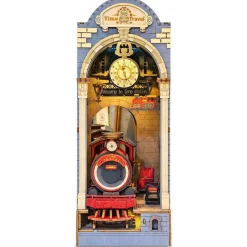 Rolife DIY 3D Bookend Time Travel miniature diorama – TGB04, 98×250×184 mm