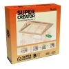 Rolife DIY Super Creator B DWP02 – Flot tag & støvbeskyttelse til Super Creator-dioramaet