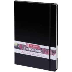 Royal Talens Art Creation Sketch skitsebog 21×30 cm (A4), sort omslag – 140 g/m², 80 ark
