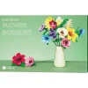 Rørperler Midi kit Perleblomster, 5250 perler a Ø5 mm, blomsterpinde og perleplade