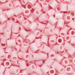 Rørperler Midi 1000 pastelrosa, Ø5 mm