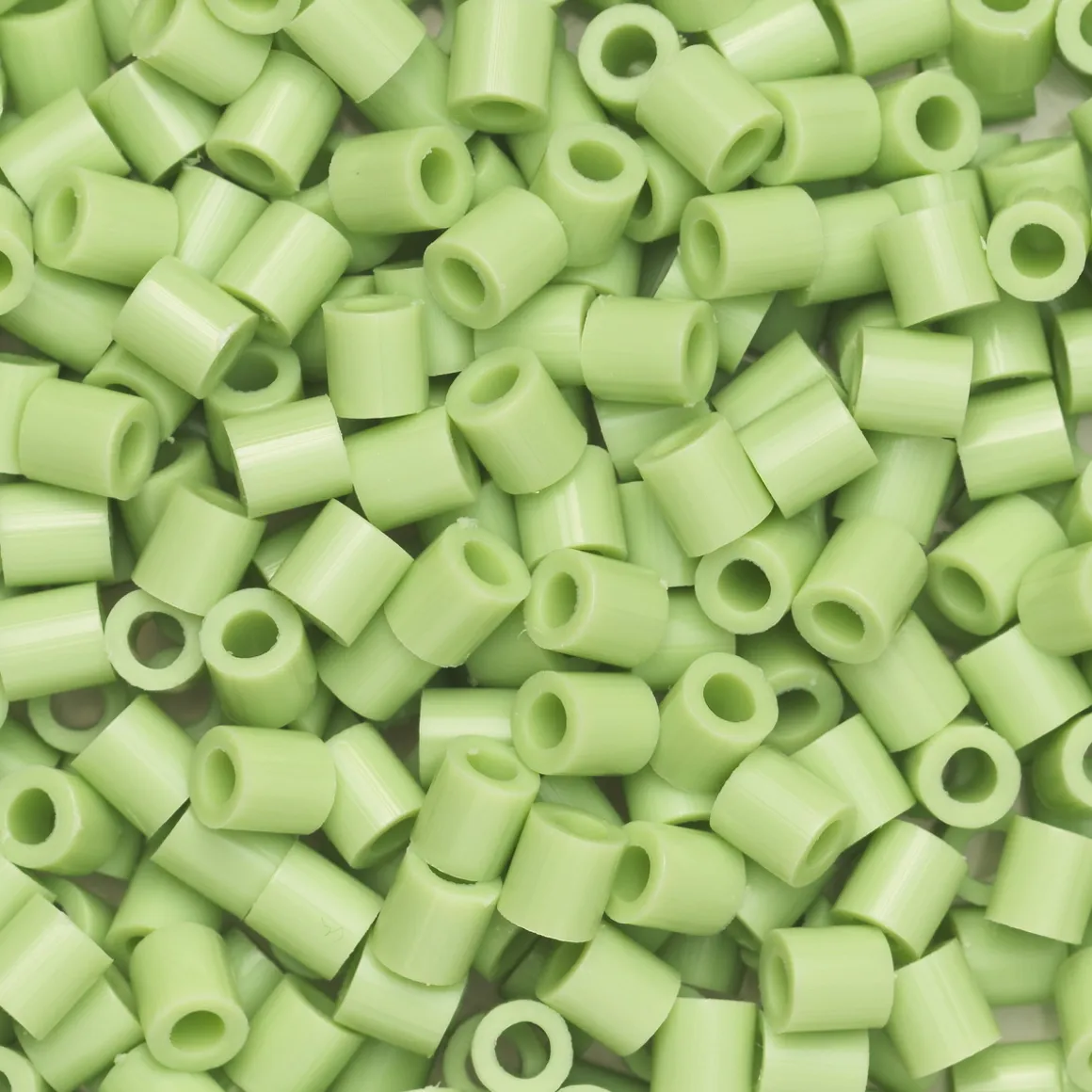 Rørperler Midi 1000 salvie, Ø5 mm