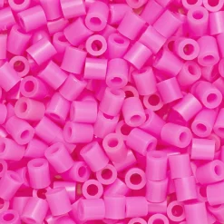 Rørperler Midi 1000 stk. bubblegum rosa, Ø5 mm