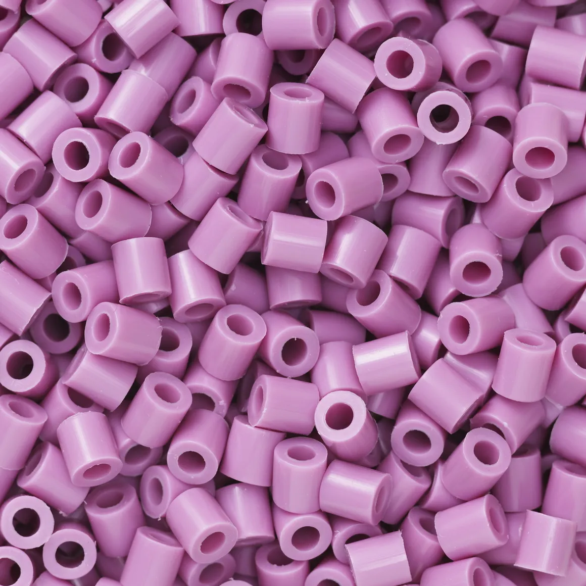 Rørperler Midi 1000 stk. gammelrosa, Ø5 mm