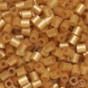 Rørperler Midi 1000 stk. guld med metallicskær, Ø5 mm