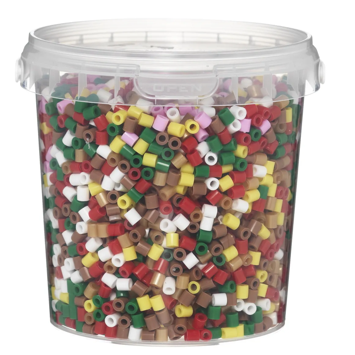 Rørperler Midi 5000 stk. i julens klassiske farver! Ø5 mm
