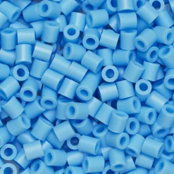 Rørperler Midi 1000 stk. lyseblå, Ø5 mm