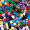 Rørperler Midi 6000 stk. mix i basisfarver, Ø5 mm