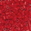 Rørperler Midi 1000 stk. rød, Ø5 mm