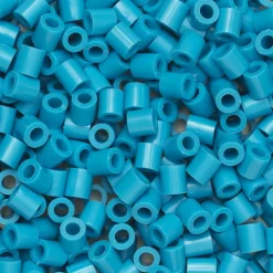Rørperler Midi 1000 stk. turkis, Ø5 mm