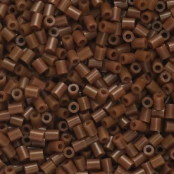 Rørperler Mini 1000 stk brun, Ø2,5 mm