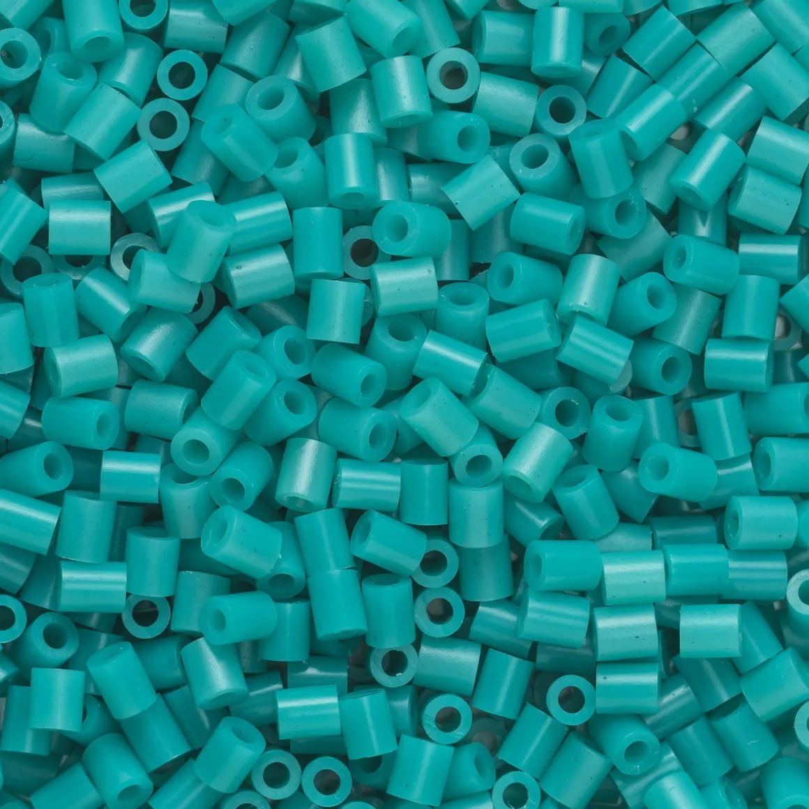 Rørperler Mini 1000 stk petrol, Ø2,5 mm