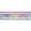5 ruller gavepapir à 2 m × 57 cm – pastelfarver, balloner, skumfiduser!