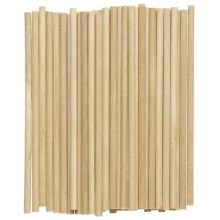 Rundstokke 15 cm Ø5 mm 50 stk.