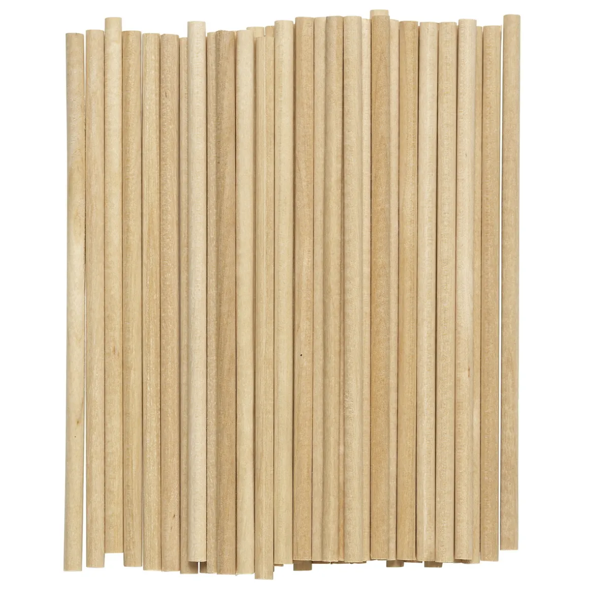 Rundstokke 15 cm Ø5 mm 50 stk.