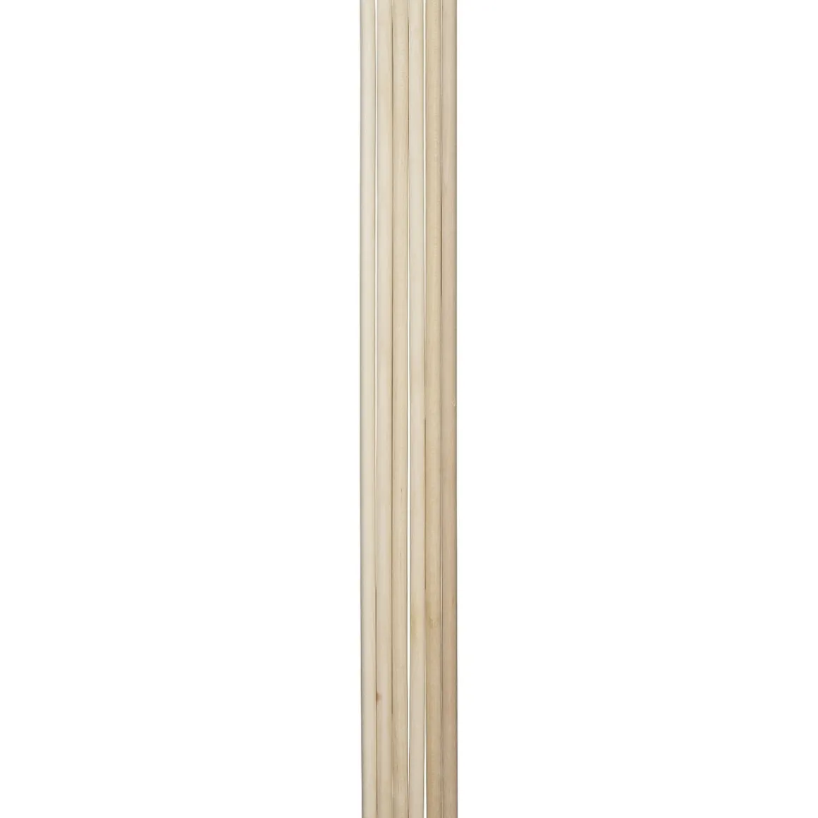 6 rundstokke – længde 50 cm, diameter 9,5 mm