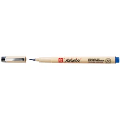 Sakura Pigma Brush Blå – blå penselspids