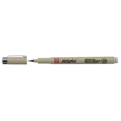 Sakura Pigma Brush Light cool grey – lysegrå penselspids