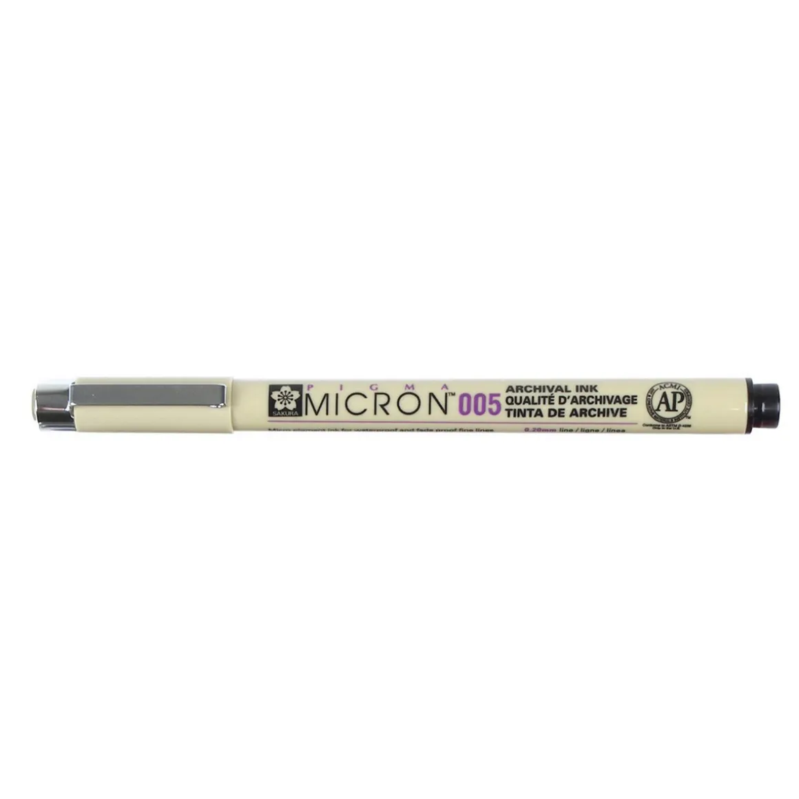Sakura Pigma Micron 005 Black – sort fineliner 0,2 mm
