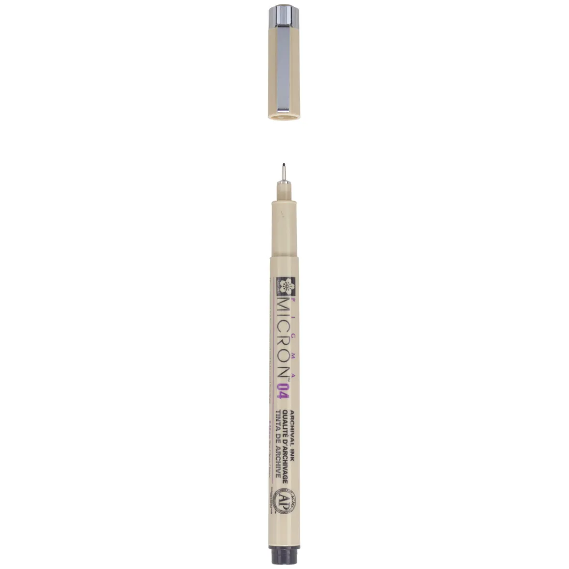 Sakura Pigma Micron 04 Black – sort fineliner 0,4 mm