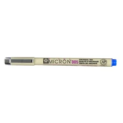 Sakura Pigma Micron 005 Blue – blå fineliner 0,2 mm