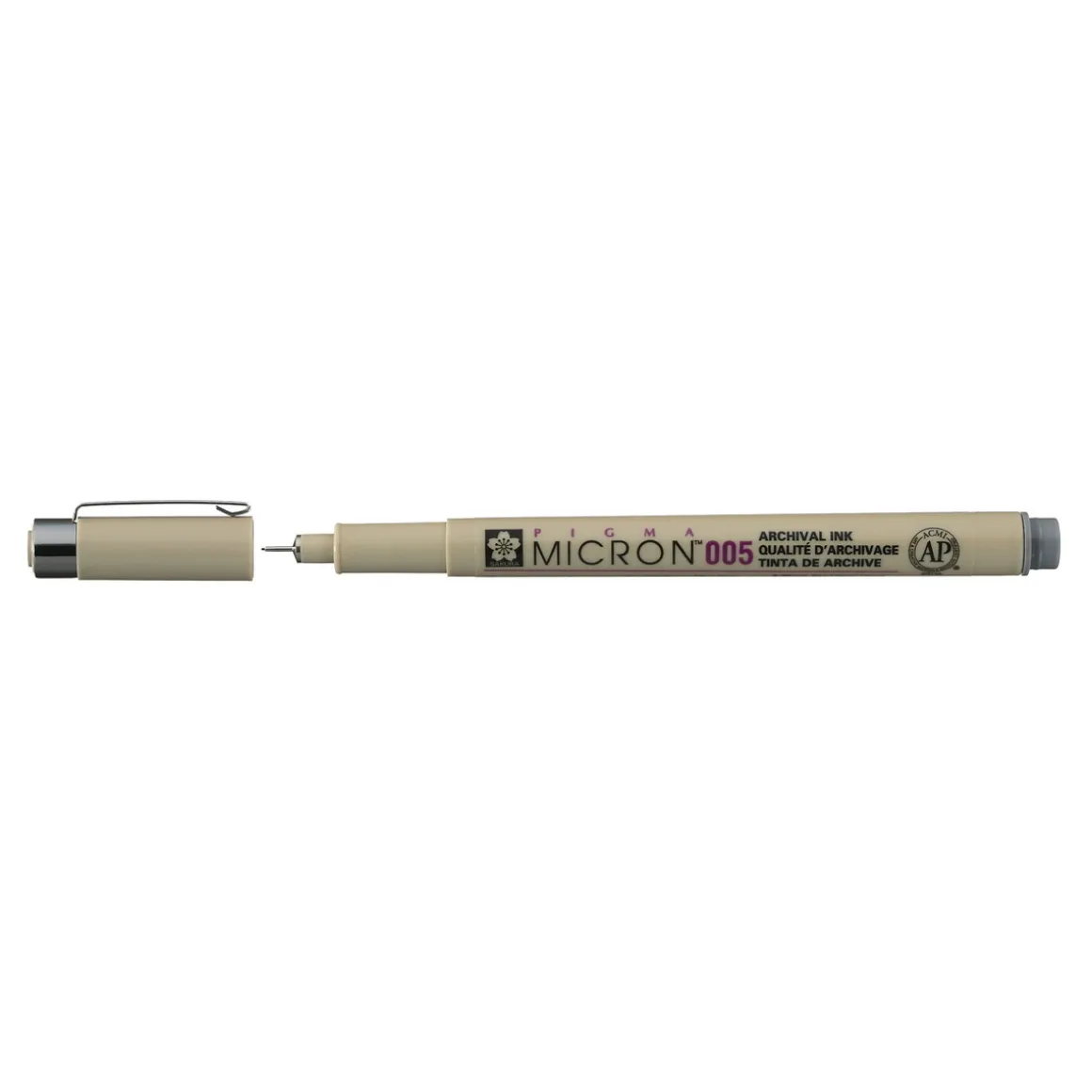 Sakura Pigma Micron 005 Cool grey – grå fineliner 0,2 mm