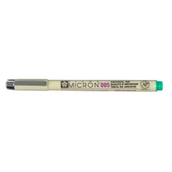 Sakura Pigma Micron 005 Green – grøn fineliner 0,2 mm