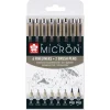 Sakura Pigma Micron grey 8-pack