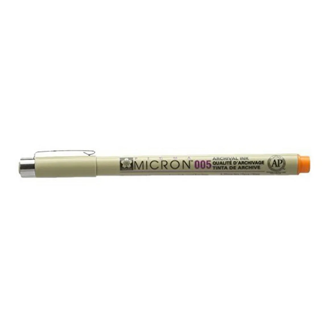 Sakura Pigma Micron 005 Orange – orange fineliner 0,2 mm