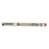 Sakura Pigma Micron 005 Red – rød fineliner 0,2 mm