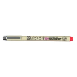 Sakura Pigma Micron 005 Red – rød fineliner 0,2 mm