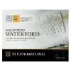 Saunders Waterford High White hellimet akvarelblok GT – 41×31 cm, 20 ark, 300 g/m²