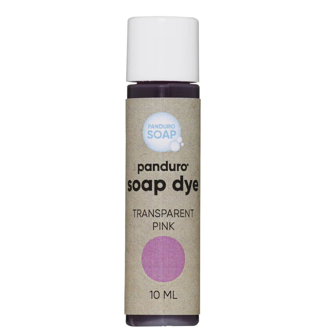 Sæbefarve transparent rosa