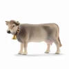 Schleich Braunvieh-ko – 13 × 3,8 × 7,8 cm